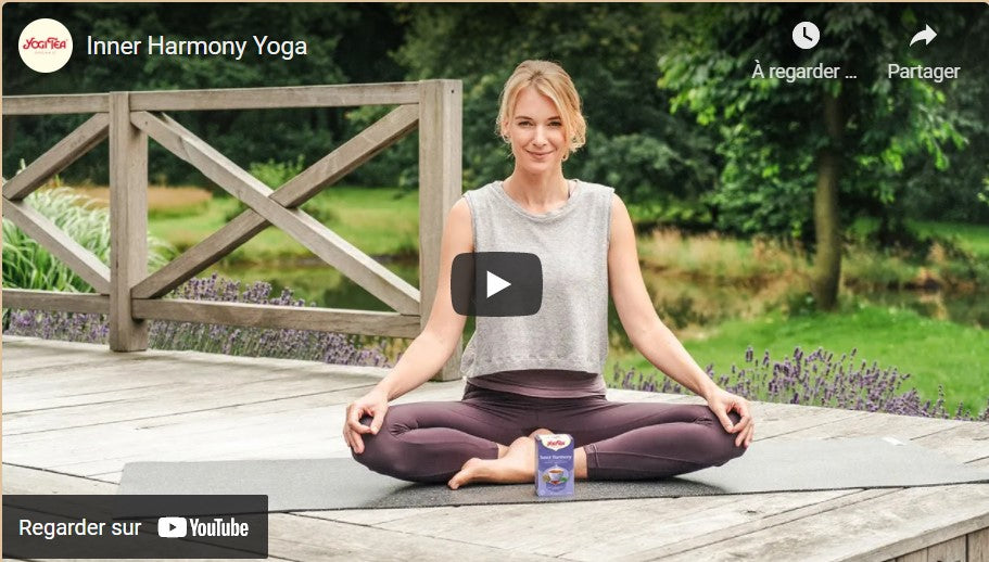 Exercice de yoga pour l'harmonie intérieur