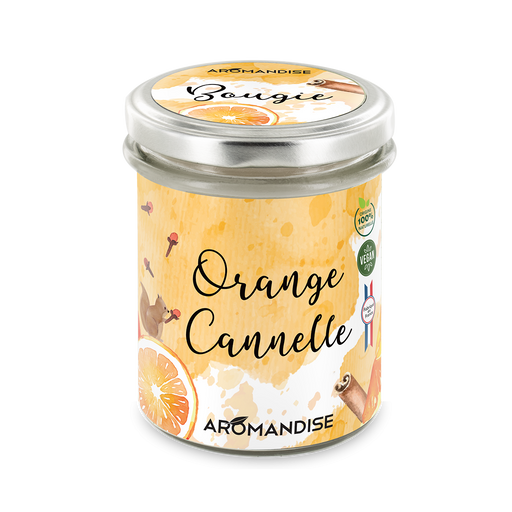 Bougie Orange Cannelle