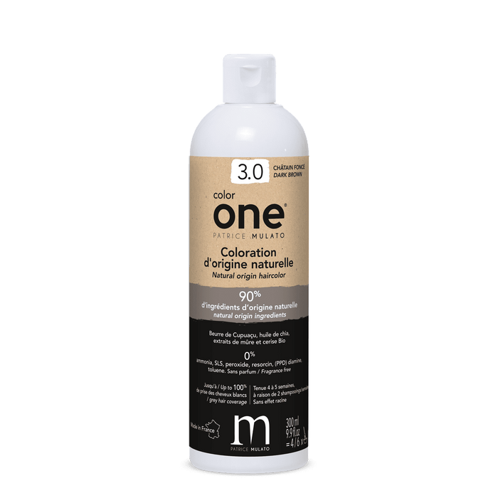 Color One-Coloration Naturelle 3.0 Chatain Foncé 300 ml