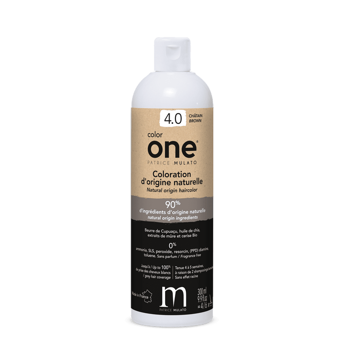 Color One-Coloration Naturelle 4.0 Chatain 300 ml