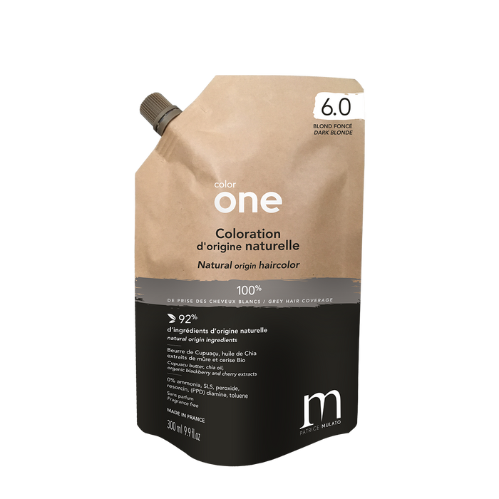 Color One-Coloration Naturelle 6.0 Blond Foncé 300 ml