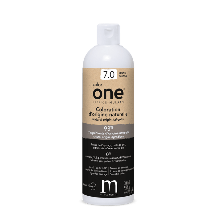 Color One-Coloration Naturelle 7.0 Blond 300 ml